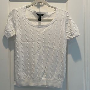 Ralph Lauren Cable Knit Shirt